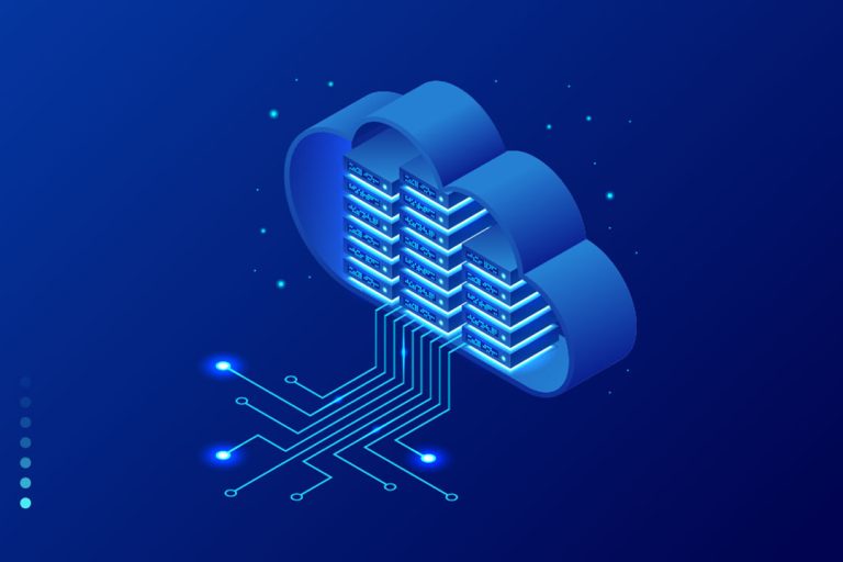 Cloud connectivity graphic