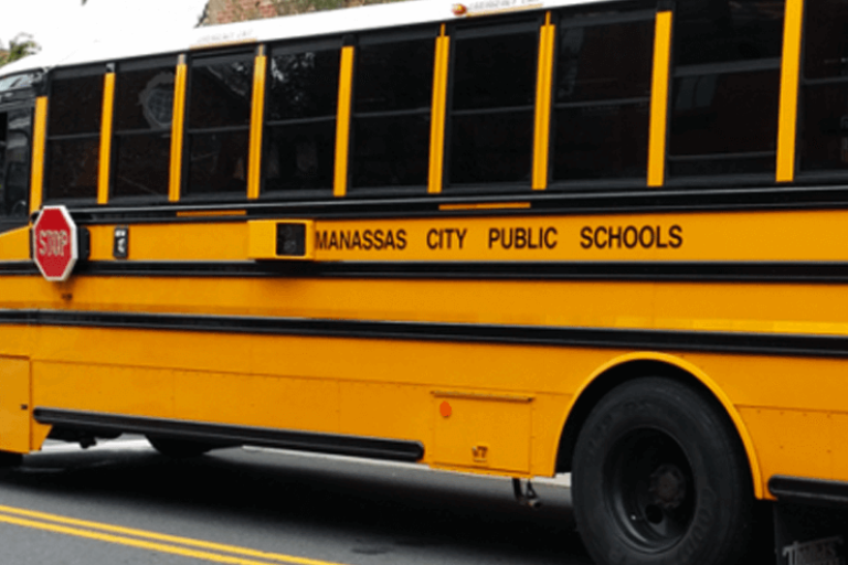 Manassas City Public School Bus